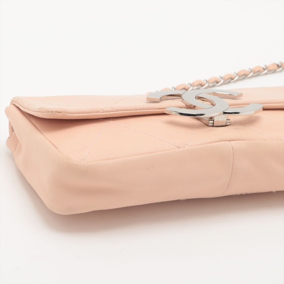 Chanel Vintage Y2K Large Quilting CC Hardware Flap Chain w Card and COA - Picture 4 of 10